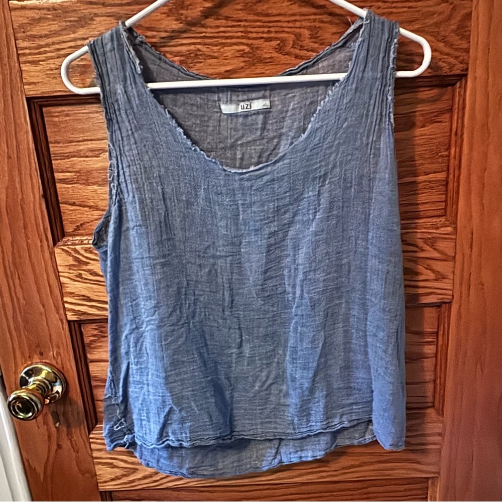 UZI airy gauze tank size medium